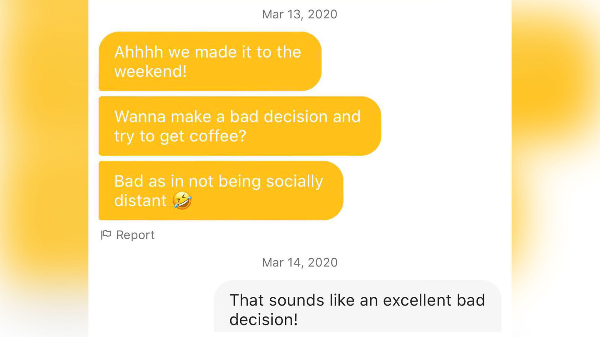 Bumble Conversation